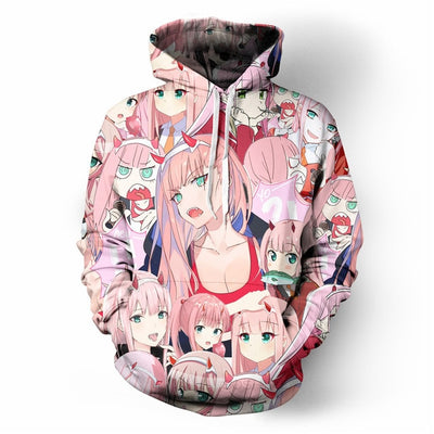 the FRANXX Hoodies Jacket Cosplay Costume