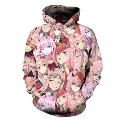 the FRANXX Hoodies Jacket Cosplay Costume