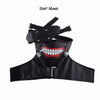 JP Anime Tokyo Ghoul Ken Kaneki Cosplay Costume Full Set Black Leather Fight Uniform Women Men Halloween Costume With Mask Wig