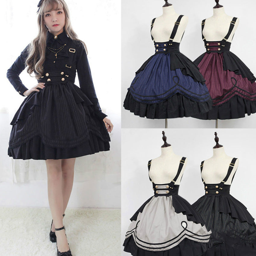 Medieval Dress Anime Cosplay Jk Vestidos Kawaii Girls Carnival Halloween Costume for Women Skrits Noble Palace Stage Gothic