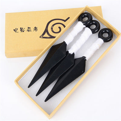 Anime NARUTO Cosplay Props Uchiha Itachi Uchiha Sasuke Uzumaki Naruto Akatsuki Headband Ring Darts Shuriken Toy Model