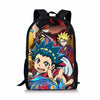 ThiKin 3Pcs Beyblade Burst  School Bags Set