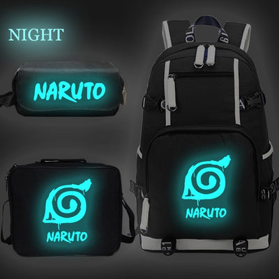 Naruto Anime Luminous Backpack