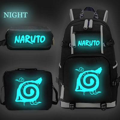 Naruto Anime Luminous Backpack