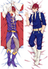 My Hero Academia Anime Dakimakura Todoroki Shoto Hugging Body Pillow Case Cover Otaku Male Body Pillowcase DIY Cosplay Costume