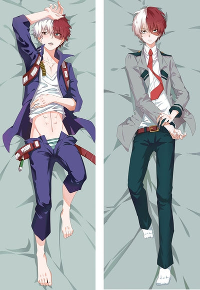 My Hero Academia Anime Dakimakura Todoroki Shoto Hugging Body Pillow Case Cover Otaku Male Body Pillowcase DIY Cosplay Costume