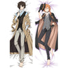 Anime Dakimakura Bungo Stray Dogs Osamu Dazai Hug Body Pillow Cover BL Cushion Pillow Case Otaku Cosplay DIY Custom Made Gift