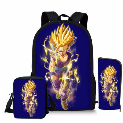 Nopersonality Cartoon Anime Dragon Ball Z Backpack